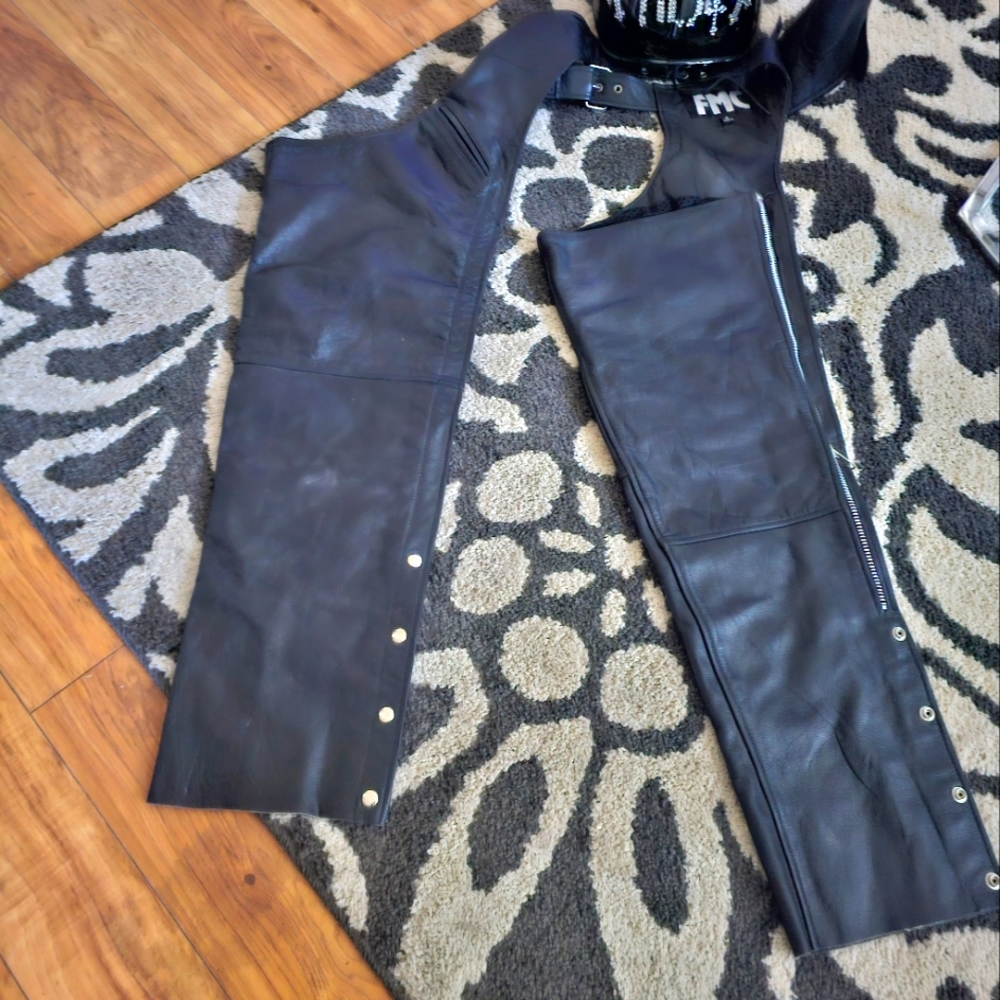 FMC leather chaps